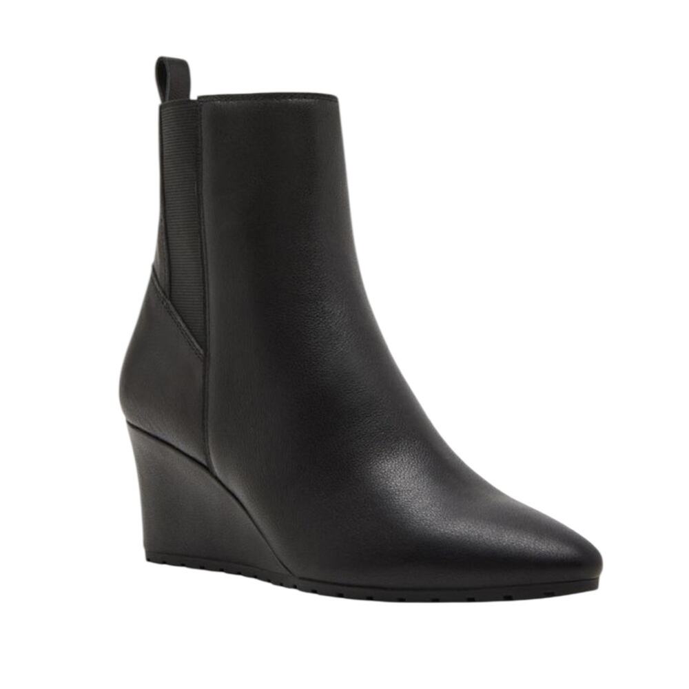 NWOT Blondo Vivika Black Waterproof Wedge Booties – Sz 10M